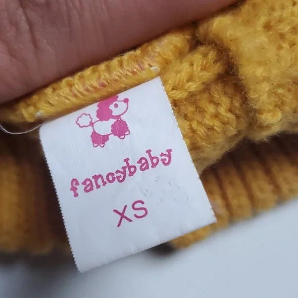 Dog Cabled Sweater-XXS - Picture 6 of 7